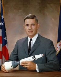 This image courtesy of NASA obtained on June 7, 2024 shows the official NASA portrait of astronaut William Anders taken September 9, 1967. William Anders, the former US astronaut who took the historic "Earthrise" photo from the Moon's orbit over 55 years ago, died on June 7, 2024 at the age of 90, NASA and his family said. Anders had been piloting a small plane which crashed into the water Friday morning off the coast of Washington state, his son told US media.,Image: 879825520, License: Rights-managed, Restrictions: RESTRICTED TO EDITORIAL USE - MANDATORY CREDIT "AFP PHOTO / HANDOUT / NASA" - NO MARKETING - NO ADVERTISING CAMPAIGNS - DISTRIBUTED AS A SERVICE TO CLIENTS, *** HANDOUT image or SOCIAL MEDIA IMAGE or FILMSTILL for EDITORIAL USE ONLY! * Please note: Fees charged by Profimedia are for the Profimedia's services only, and do not, nor are they intended to, convey to the user any ownership of Copyright or License in the material. Profimedia does not claim any ownership including but not limited to Copyright or License in the attached material. By publishing this material you (the user) expressly agree to indemnify and to hold Profimedia and its directors, shareholders and employees harmless from any loss, claims, damages, demands, expenses (including legal fees), or any causes of action or allegation against Profimedia arising out of or connected in any way with publication of the material. Profimedia does not claim any copyright or license in the attached materials. Any downloading fees charged by Profimedia are for Profimedia's services only. * Handling Fee Only ***, Model Release: no