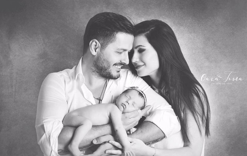 Fetița lui Liviu Vârciu a împlinit o lună. Ce mesaj i-a transmis mama ei. “Nu mai am răbdare”