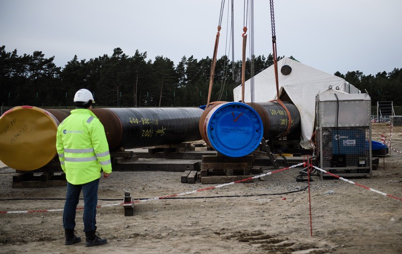 Germania și Rusia denunță sancțiunile impuse de americani companiilor care construiesc Nord Stream 2