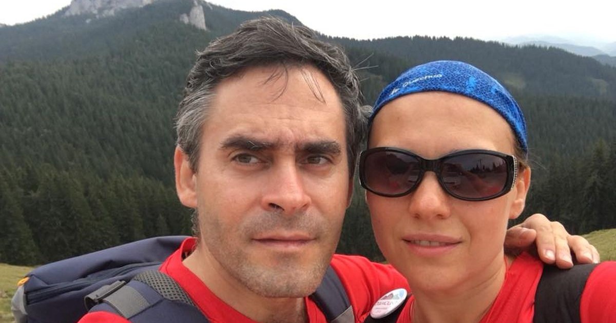 Mihai Muntean şi soţia lui, Irina Muntean