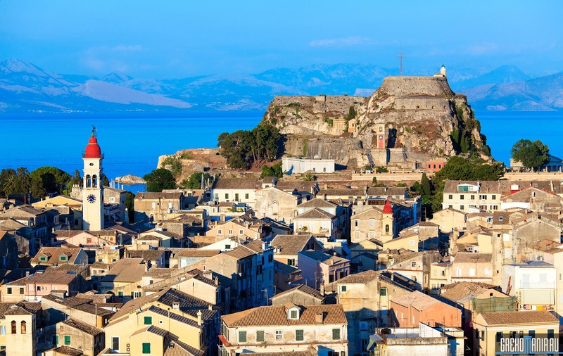 (P) Kerkyra, fortărețe, cetăți și străzi labirintice