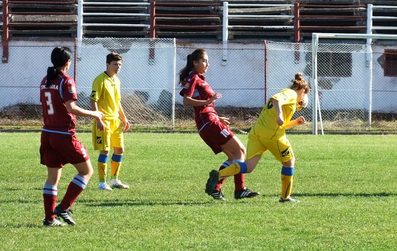 CFR 1933 Timișoara, echipă nou promovată, e liderul Superligii feminine de fotbal