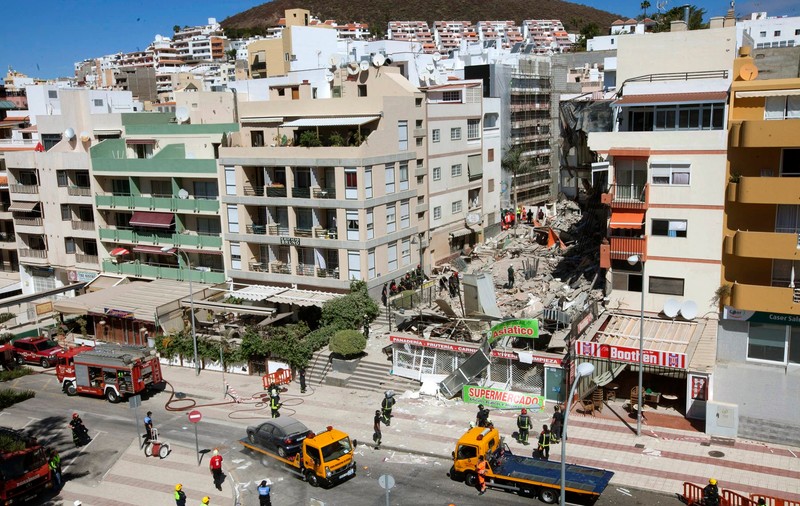 O clădire s-a prăbușit în Tenerife! Mai multe victime | FOTO și VIDEO