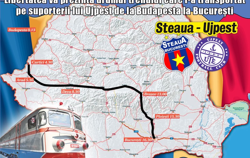 Iată traseul urii!
