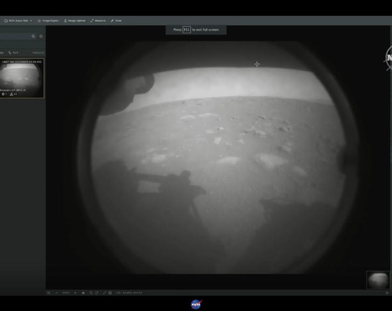 VIDEO | Moment istoric. Roverul Perseverance, lansat de NASA, a atins suprafața planetei Marte