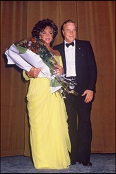 ELIZABETH TAYLOR și FRANCO ZEFFIRELLI, 1985 (HEPTA)