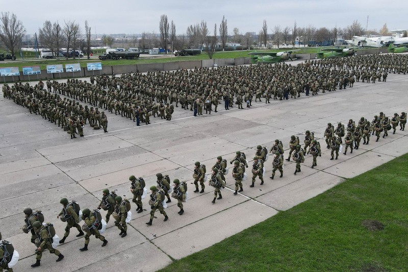 Militari ruși, în timpul unui exercițiu militar din Rostov | Foto: Profimedia