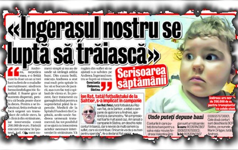 «Aţi făcut o minune pentru nepoţica mea»