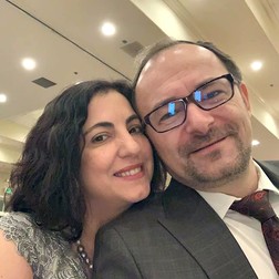 Daniela şi soţul ei, Robert