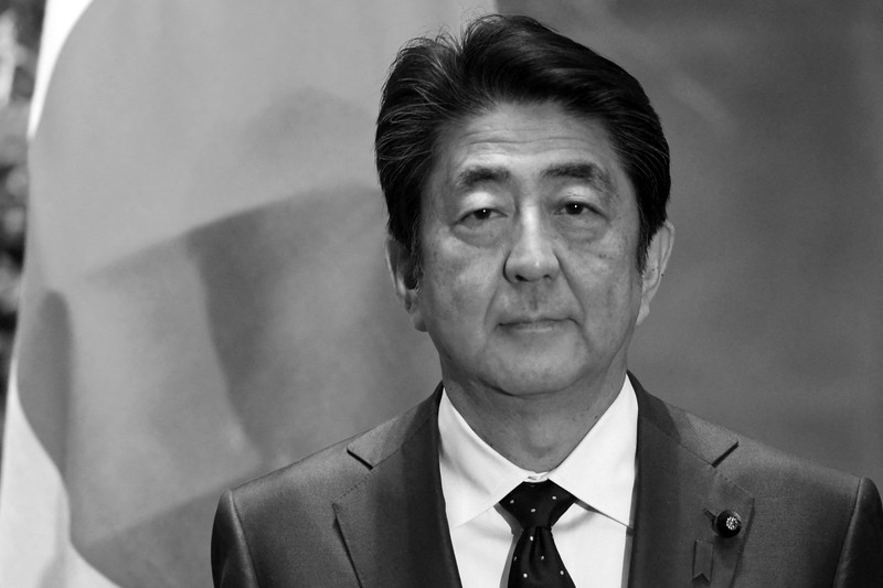 Fostul premier Shinzo Abe (foto Profimedia)