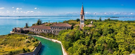 Insula Poveglia, Italia