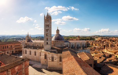 Siena -orașe medievale din Italia