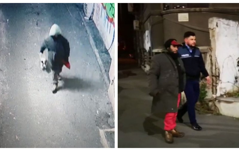 Bărbatul care a spânzurat un cățel lângă Piața Universității din București a fost arestat preventiv