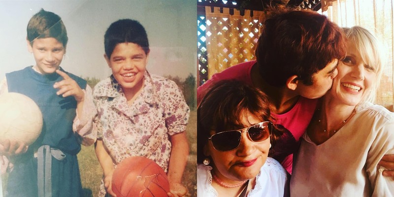 Două dintre orfanele cu care Tessa a lucrat în 1992, Vasilica și Mariana, în 1992 (stânga) şi în 2019 (dreapta) (FOTO: Arhivă personală)