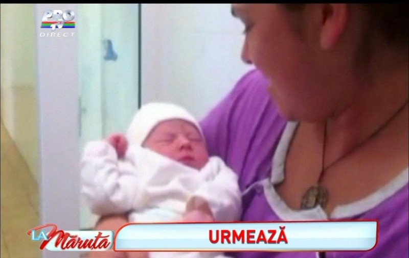 Primele IMAGINI cu fetiţa Marijuanei