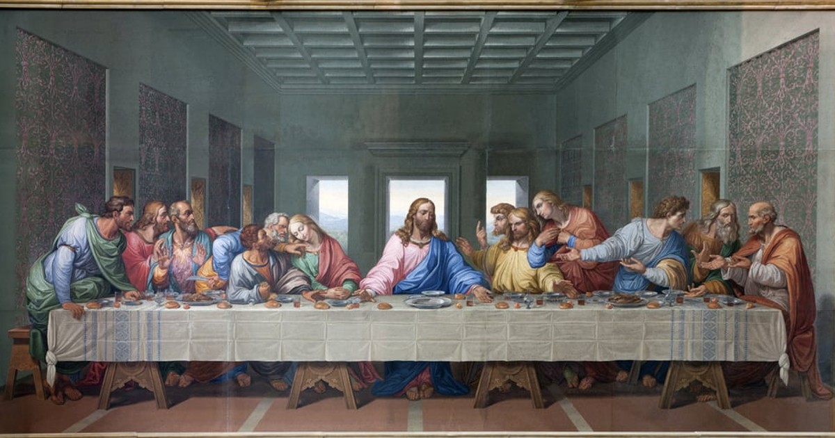 Cina cea de taină - Leonardo da Vinci