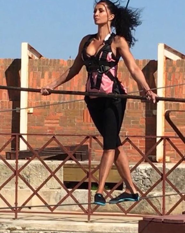 Ce i-a transmis Felix Baumgartner Mihaelei Rădulescu înainte de Fort Boyard. "Și de-aia îl iubesc!" | FOTO