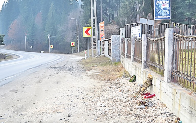 Aşa arată locul unde Huidu a făcut accident