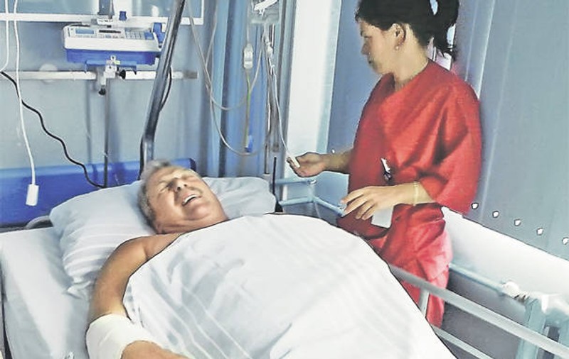 Helmuth Duckadam, DIN NOU PE PATUL DE SPITAL!