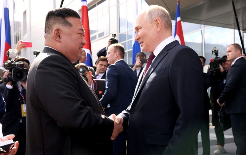 Vladimir Putin a acceptat „cu plăcere” invitația lui Kim Jong-un de a vizita Coreea de Nord