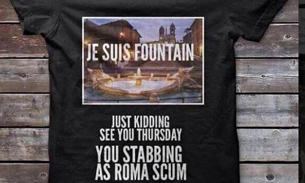 Așa arată tricoul realizat special pentru meciul Feyernoord - AS Roma FOTO: Twiteer