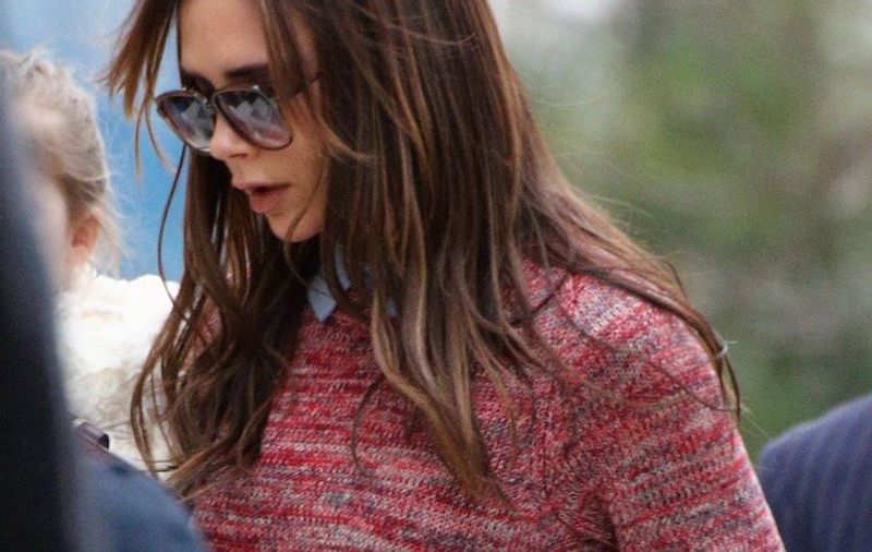 Victoria Beckham a ajuns PIELE și OS | FOTO