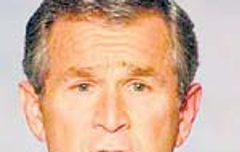 George W. Bush s-a facut din nou de ras