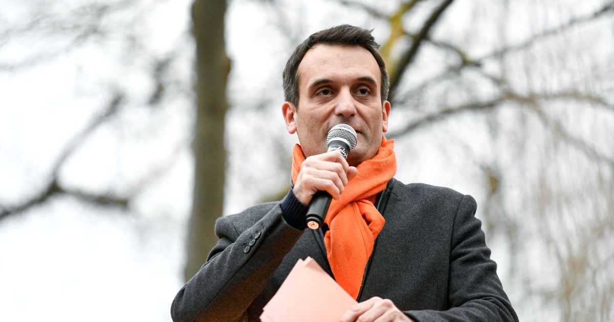 Florian Philippot, președintele partidului Les Patriotes