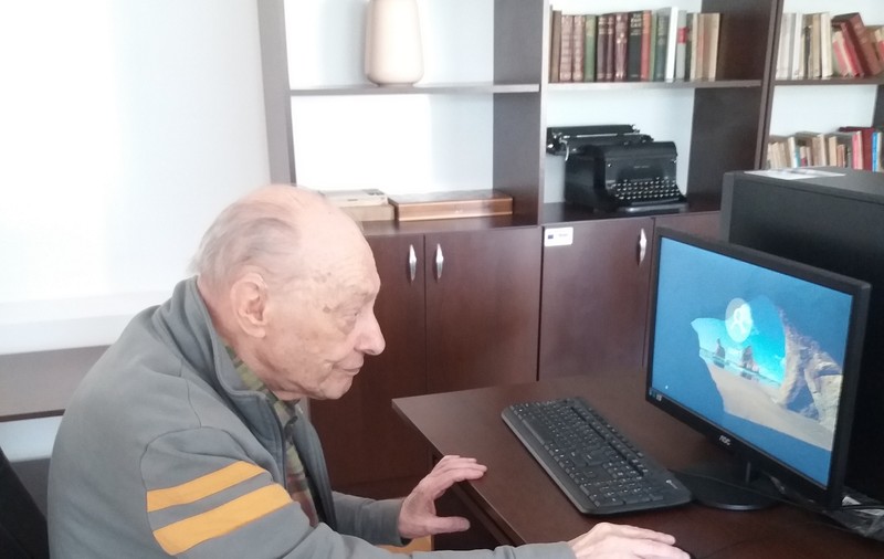 VIDEO. Pompiliu Sterian, bătrânul jurnalist de 99 de ani care a devenit blogger
