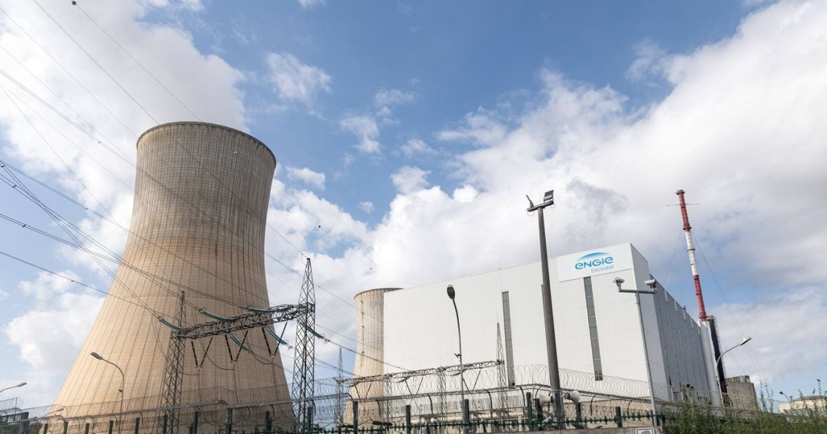 Centrala nucleară Tihange din Belgia, operată de Electrabel, septembrie 2025
