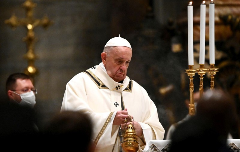 VIDEO | Slujba din Ajunul Crăciunului, oficiată de Papa Francisc în condiții speciale