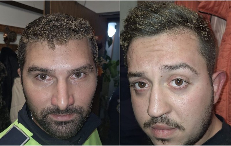 Doi polițiști din București au spart ușa unui apartament și au salvat din foc patru oameni: „Cu prețul vieții au intrat și au reușit să scoată o femeie”