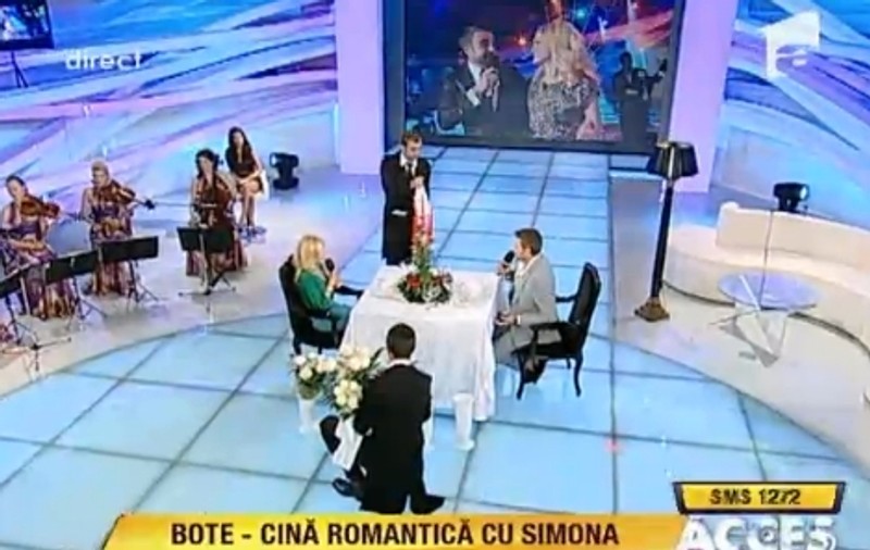 Bote a cerut-o în căsătorie pe Simona Gherghe... iar