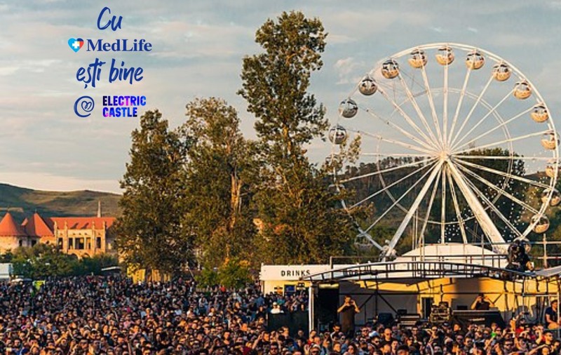 MedLife susține starea de bine la festivalurile verii: Electric Castle, Summer Well, Jazz in the Park, Festivalul SoNoRo Musikland și Smida Jazz Festival