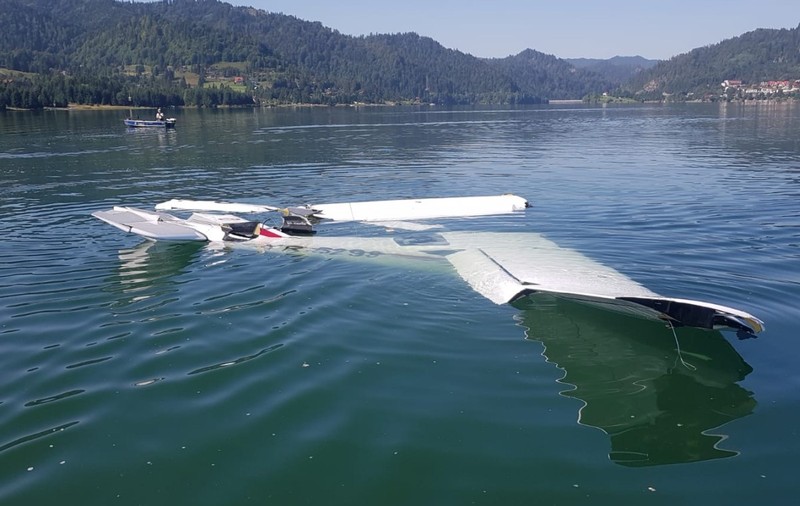 Ce spune raportul preliminar de investigație în cazul avionului căzut în Lacul Colibița la finalul lunii august