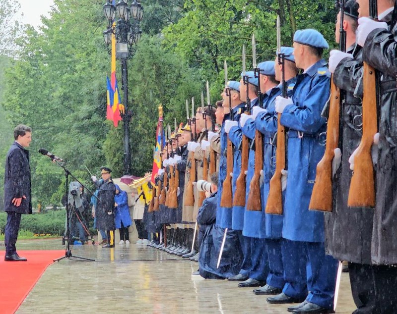 Nicușor Dan la Palatul Cotroceni după ce a depus jurământul | VIDEO