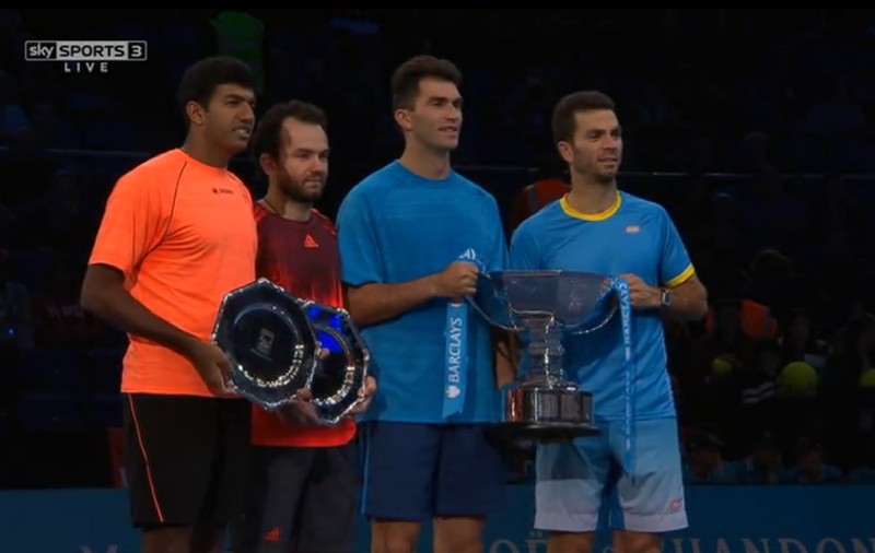 Tecău și Rojer și-au adjudecat Turneul Campionilor, după ce au învins perechea Mergea/ Bopanna. ^Horia e nr. 1 mondial la dublu / FOTO