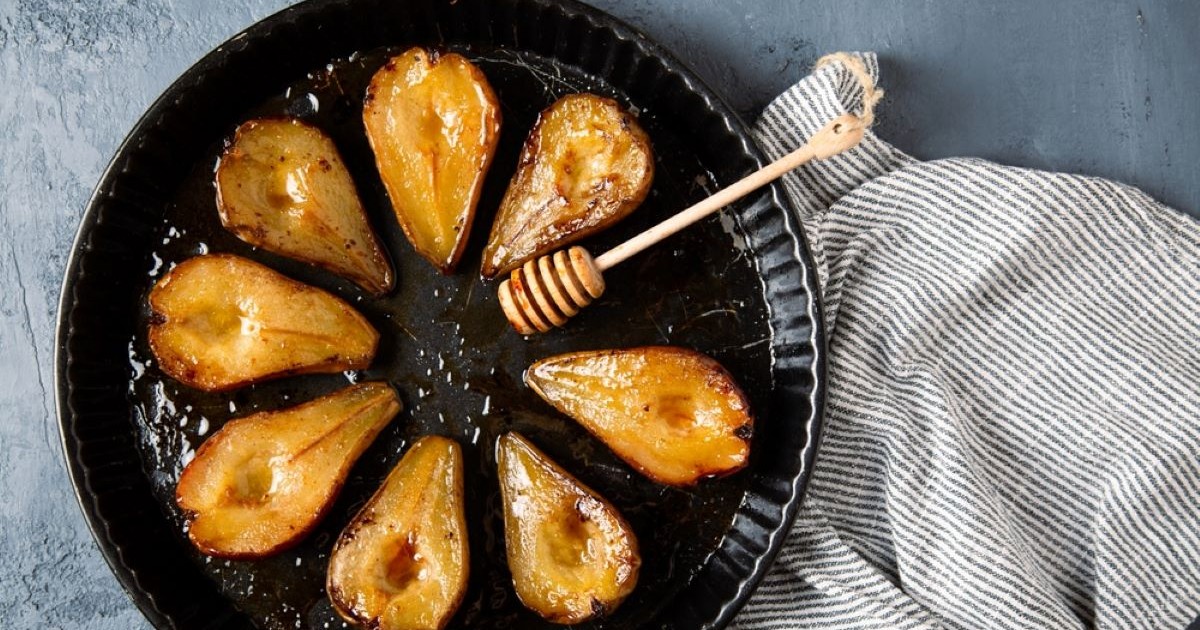 Reţete de pere caramelizate