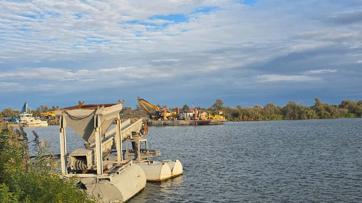 Portul Sulina se află în plin proces de modernizare