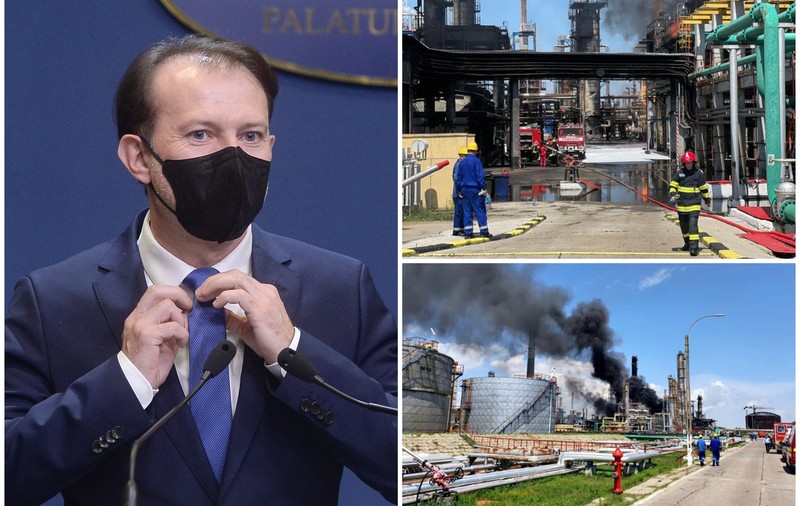 De ce se bucură premierul Cîțu că „în urma intervenției sale” răniții de la Petromidia vor fi transferați în străinătate?