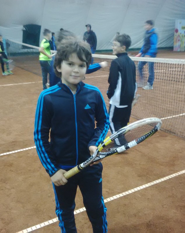 Damian Cucu visează să-l ajungă pe Federer, chiar dacă îl admiră pe Nadal / GALERIE FOTO