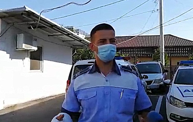 VIDEO | Mărturia polițistului accidentat intenționat de o șoferiță: „S-a uitat la mine, m-a lovit și și-a continuat deplasarea”