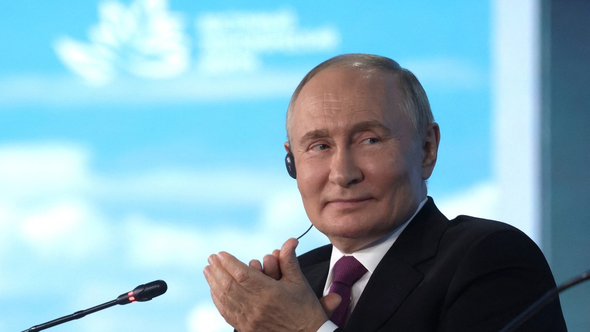 Vladimir Putin, la Forumul Economic de la Vladivostok Foto: Profimedia