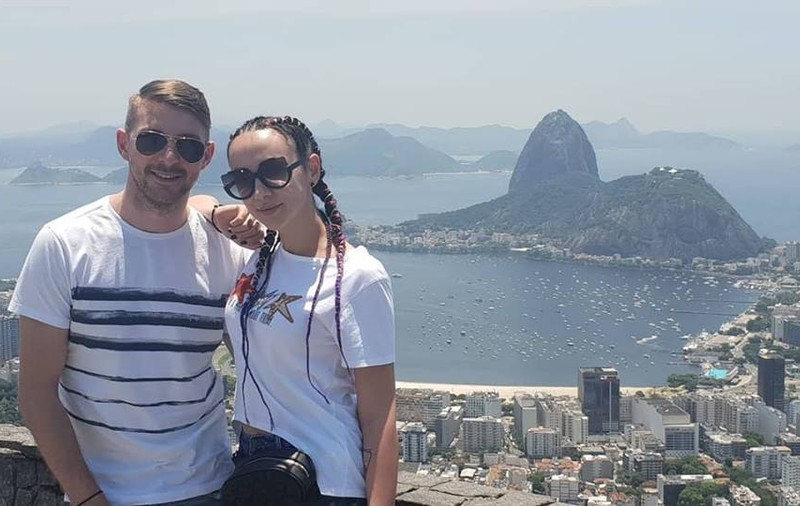 Liviu Antal, vacanță cu iubita în Brazilia. Fotbalistul a încheiat conturile cu Zalgiris Vilnius | GALERIE FOTO
