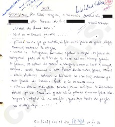 Scrisoarea studentei Georgiana din Cluj-Napoca