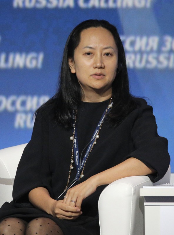 Directoarea financiară a Huawei, Meng Wanzhou | Foto: EPA