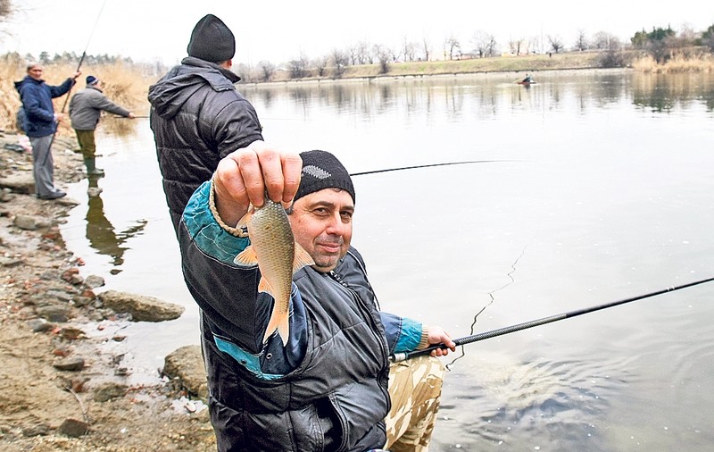 Are balta pește! 8 ore la pescuit pentru 500 de grame de bălos
