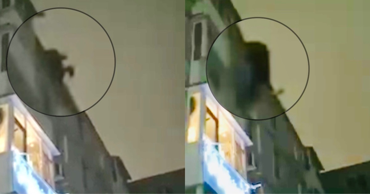 Niște hoți "alpiniști" au fost prinși de poliție în timp ce coborau pe frânghii pe peretele unui bloc