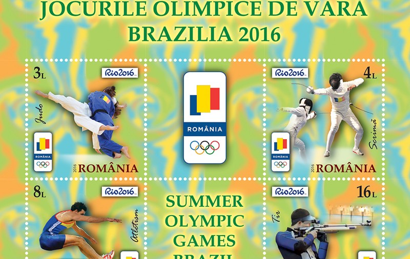 Jocuri Olimpice. Timbre pentru sportivii care vor reprezenta România la Rio