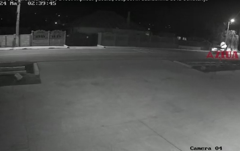 Primele imagini cu accidentul provocat de „Șacalul”, bărbatul suspectat că a ucis două femei la Constanța VIDEO